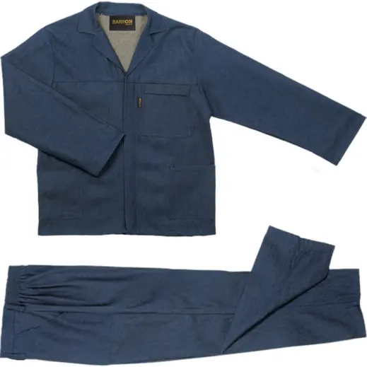 Barron Budget 100 Cotton Conti Suit Denim Blue